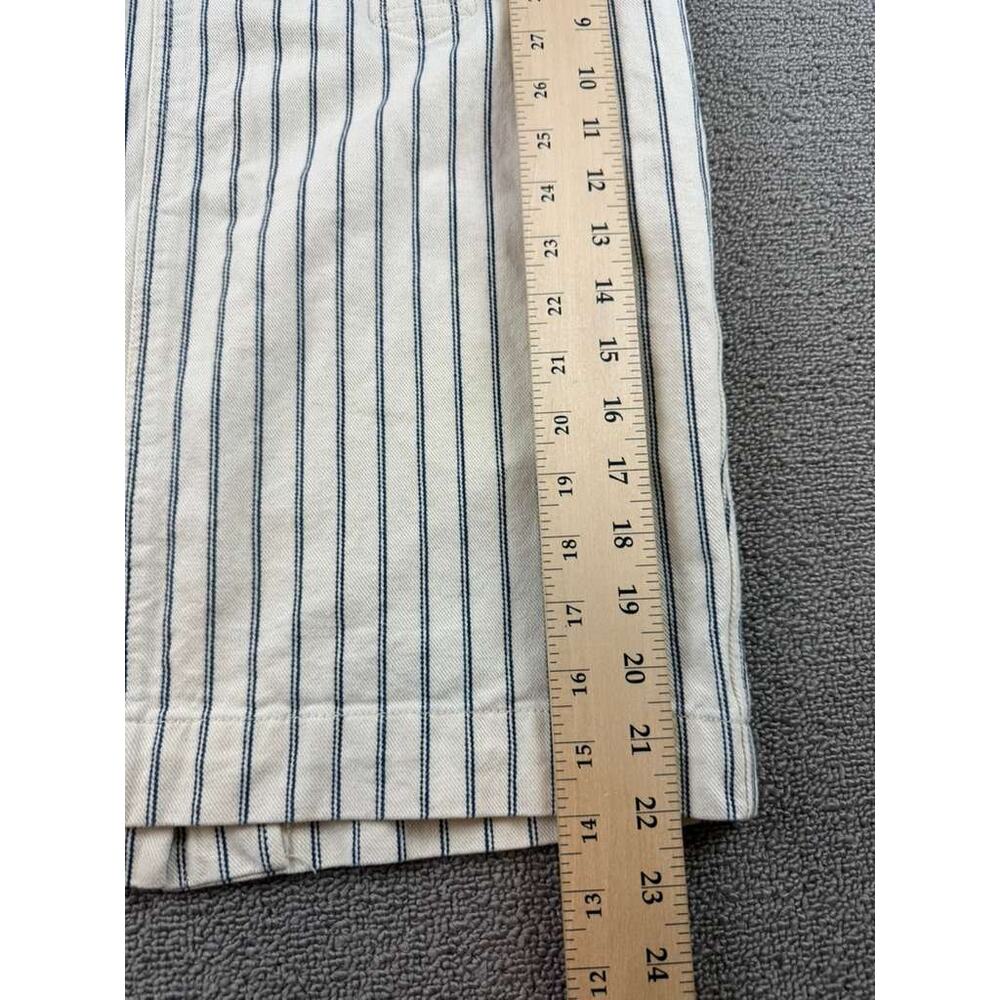 LAUREN RALPH LAUREN Women’s 8 Blue and White Striped Sailor Skirt‎ - Picture 5 of 6